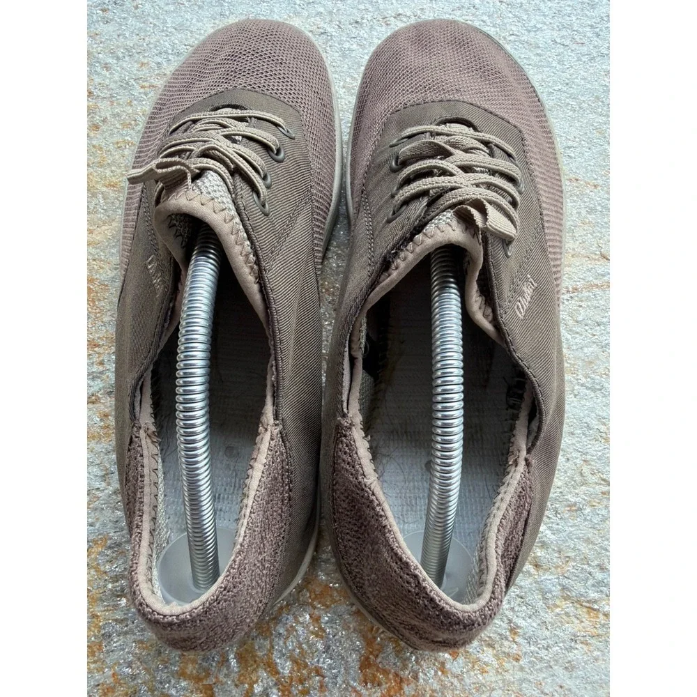 OluKai Nohea Moku Mens Brown Mesh Boat Shoes Sneakers Size 9.5